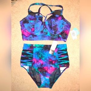 Torrid Galaxy print Bikini